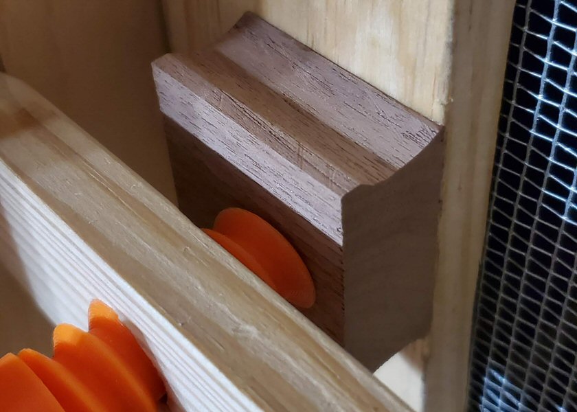 The Inner Door and Locking Bar